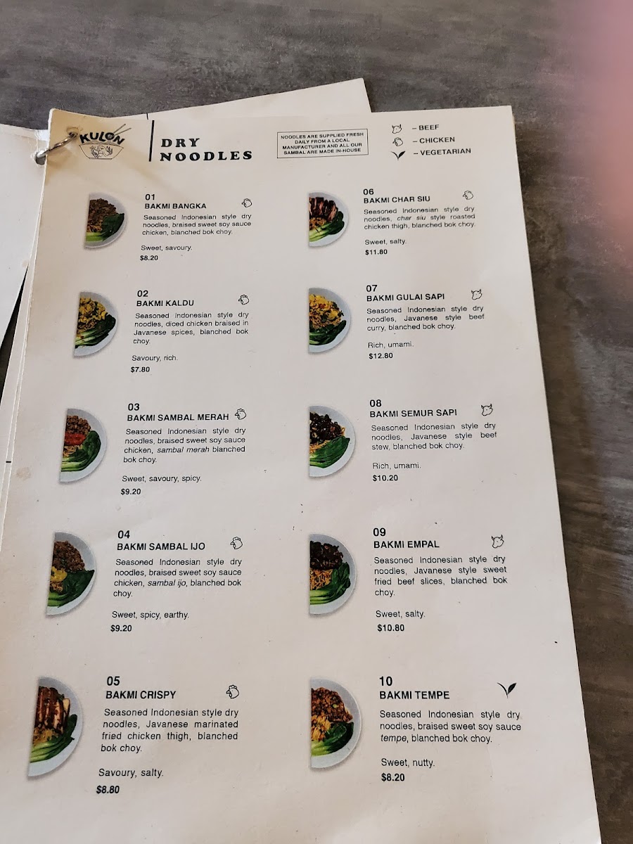 Menu Kulon-6