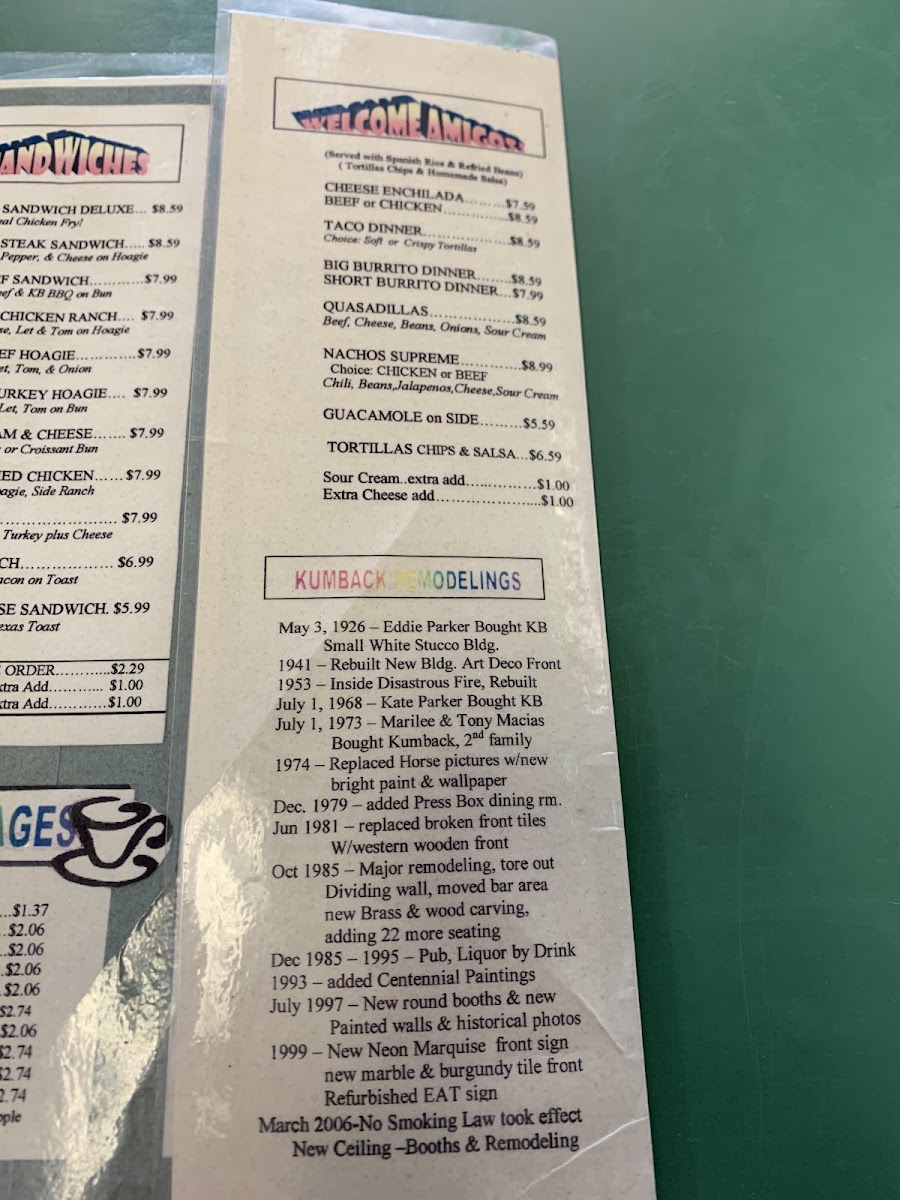 Menu Kumback Lunch-5