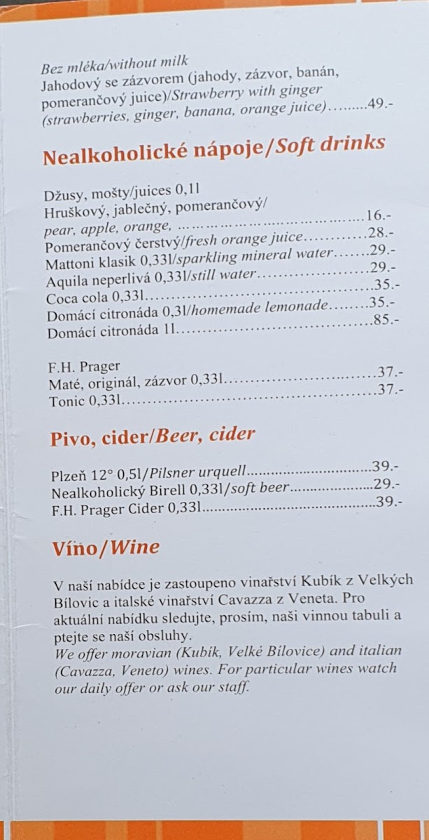 Menu Kumbál-3