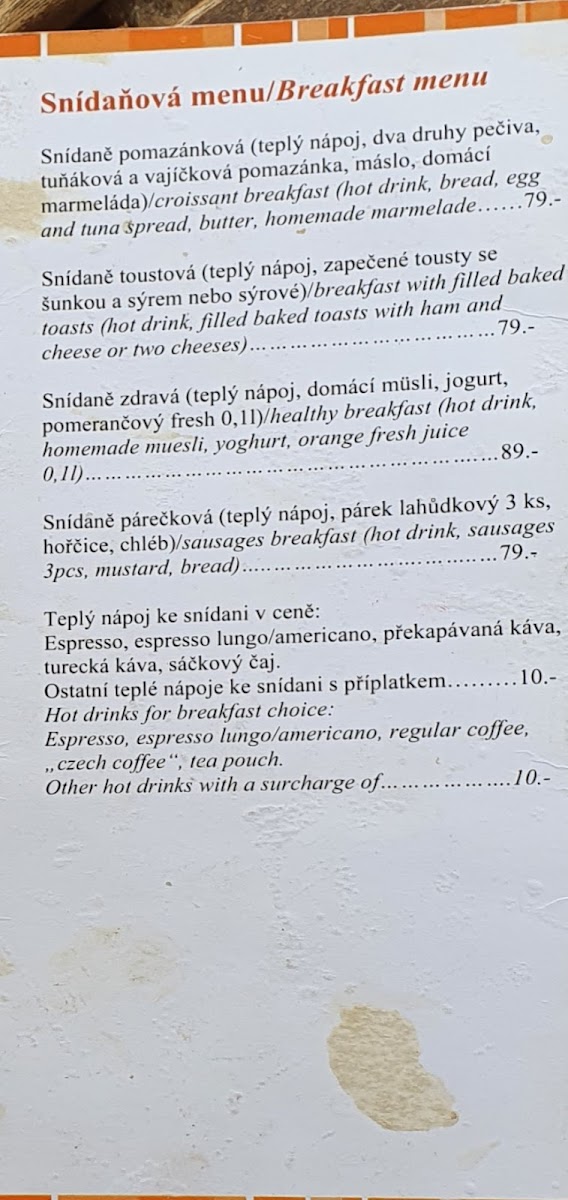 Menu Kumbál-7