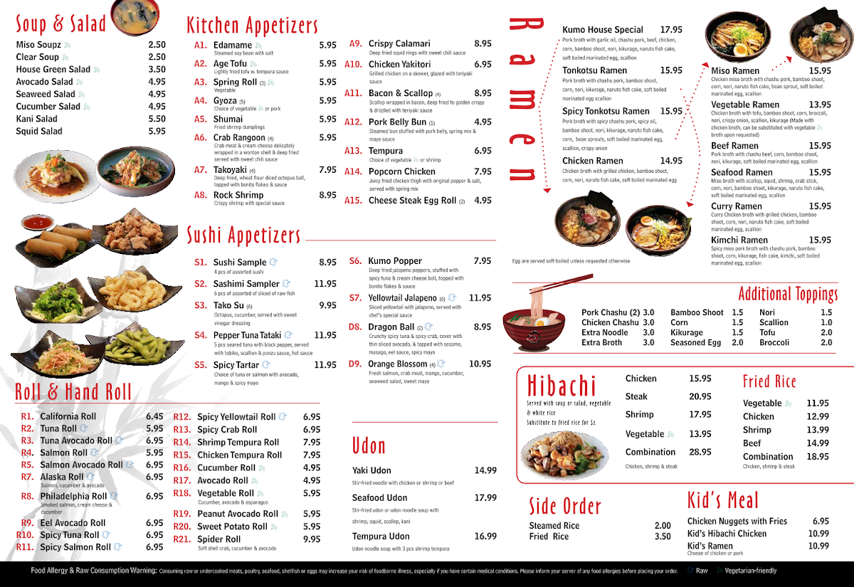 Menu Kumo Sushi & Ramen-2