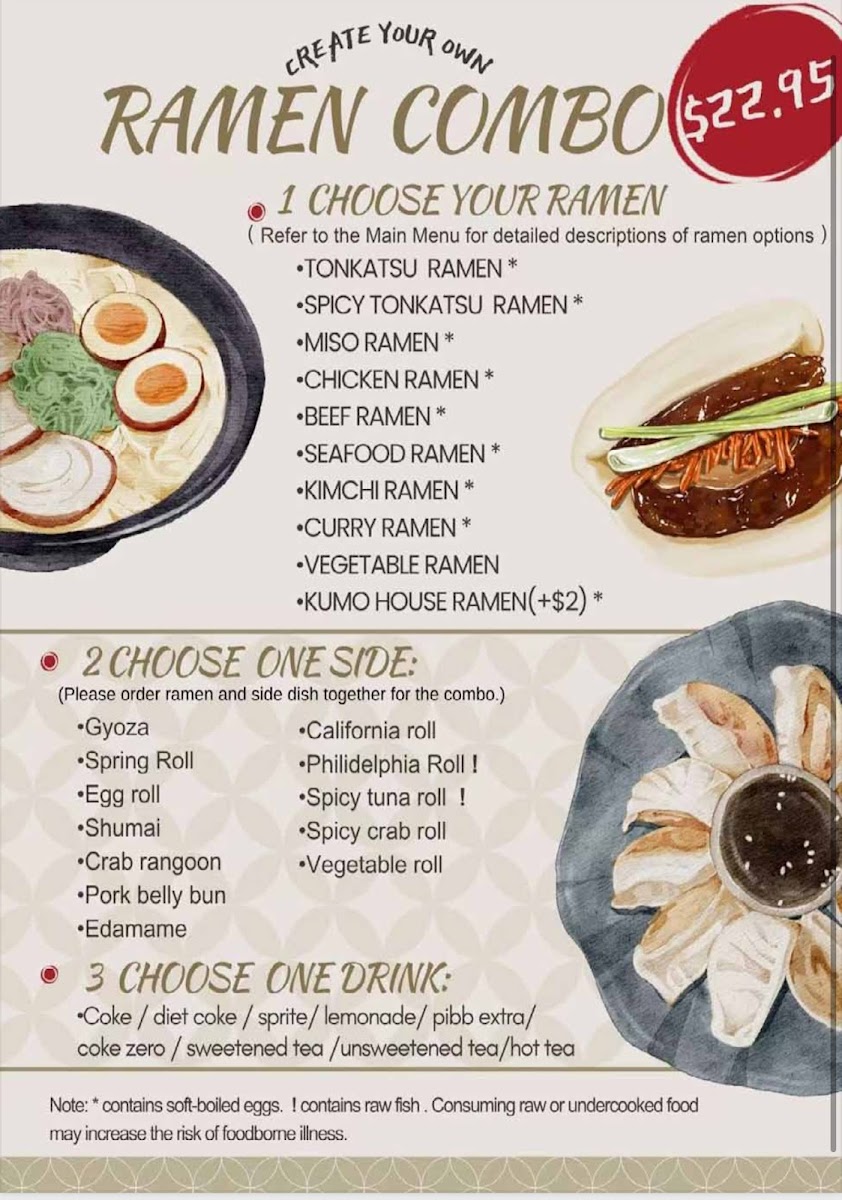 Menu Kumo Sushi & Ramen-5