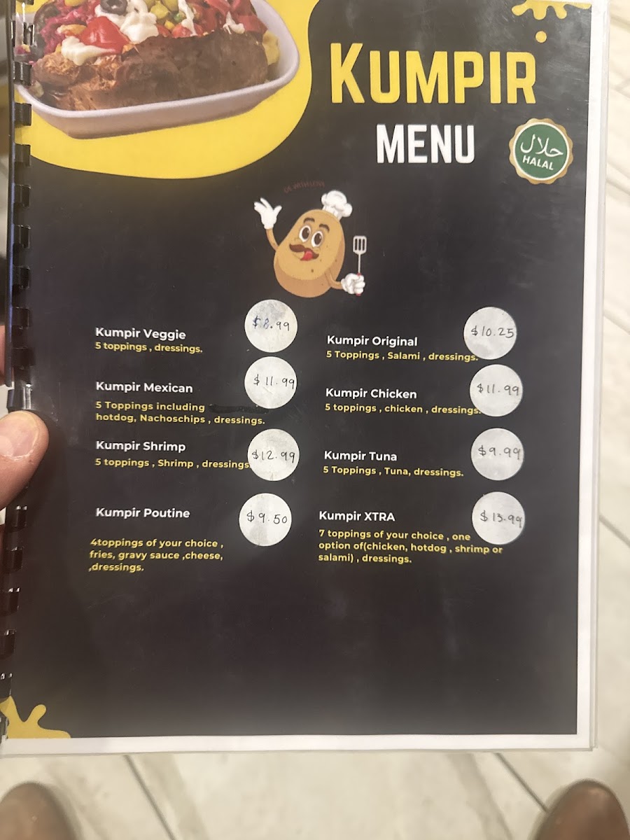 Menu Kumpir House Ottawa-5