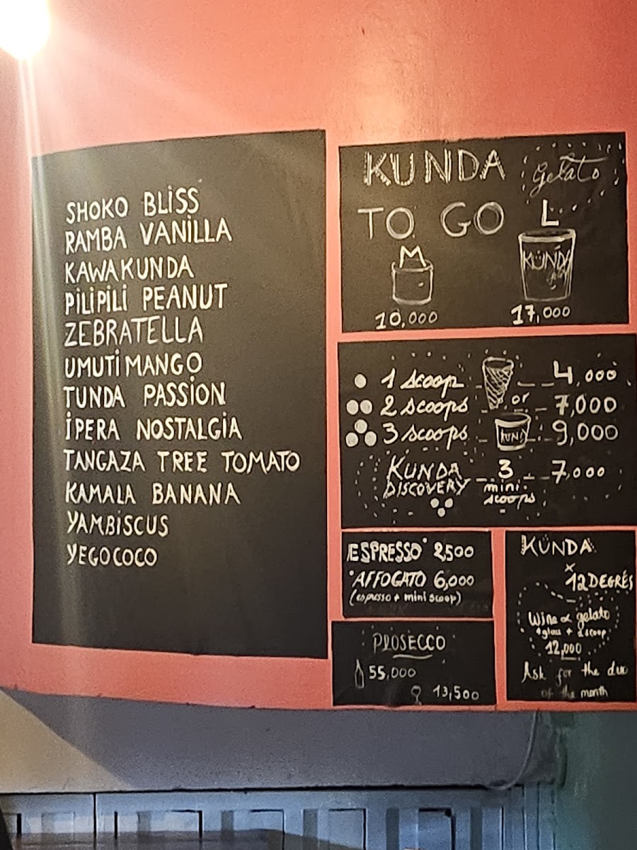 Menu Kunda Gelato - Kimihurura-1
