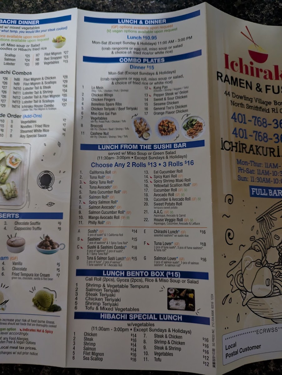 Menu Kung Fu Kitchen Asian Bistro&sushi Bar-8