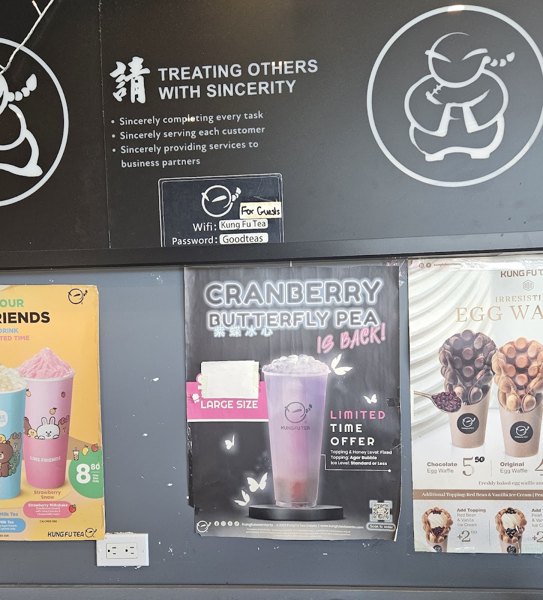 Menu Kung Fu Tea On Mclaughlin (Brampton)-5
