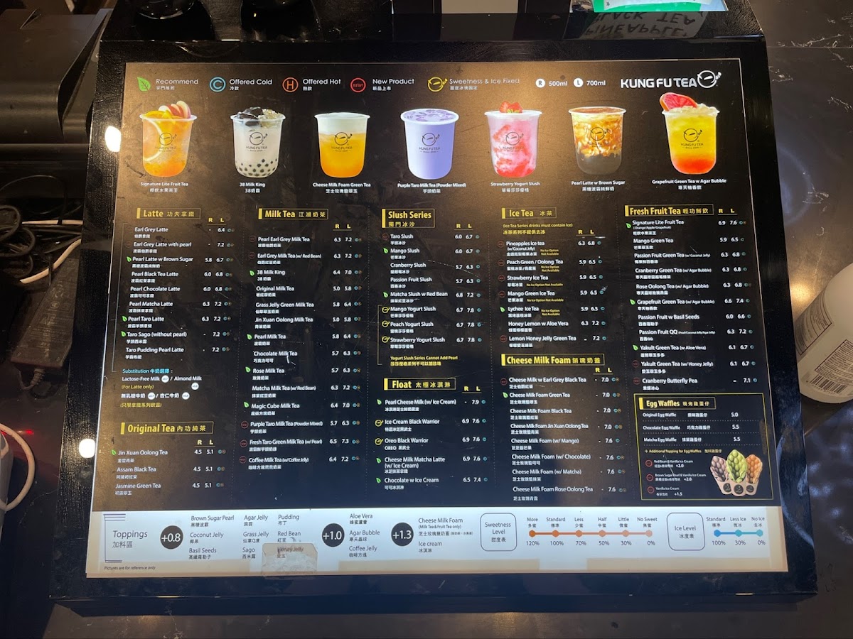 Menu Kung Fu Tea On Mclaughlin (Brampton)-6