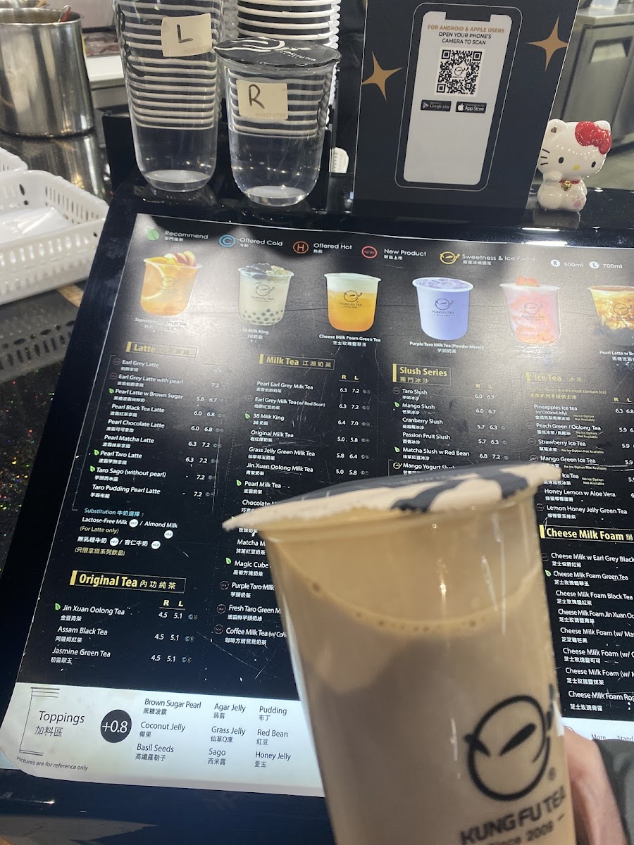 Menu Kung Fu Tea On Orfus (North York)-2