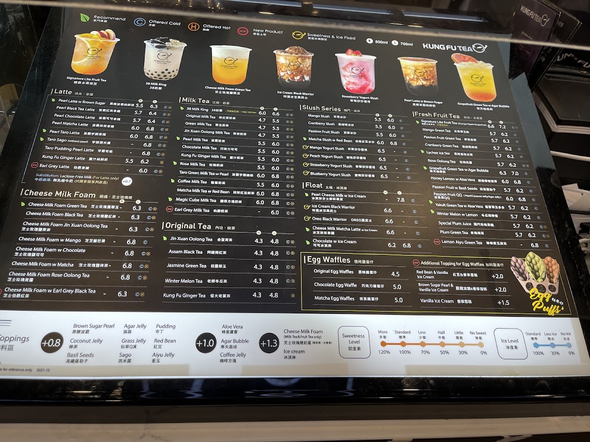 Menu Kung Fu Tea On Peel (Brampton)-6