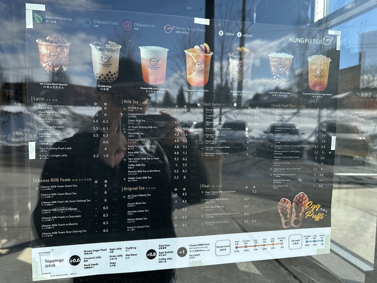 Menu Kung Fu Tea On Peel (Brampton)-8