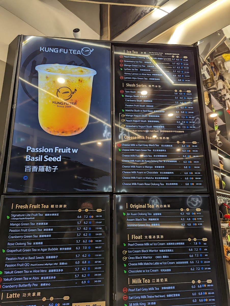 Menu Kung Fu Tea On Silvercreek (Guelph)-6