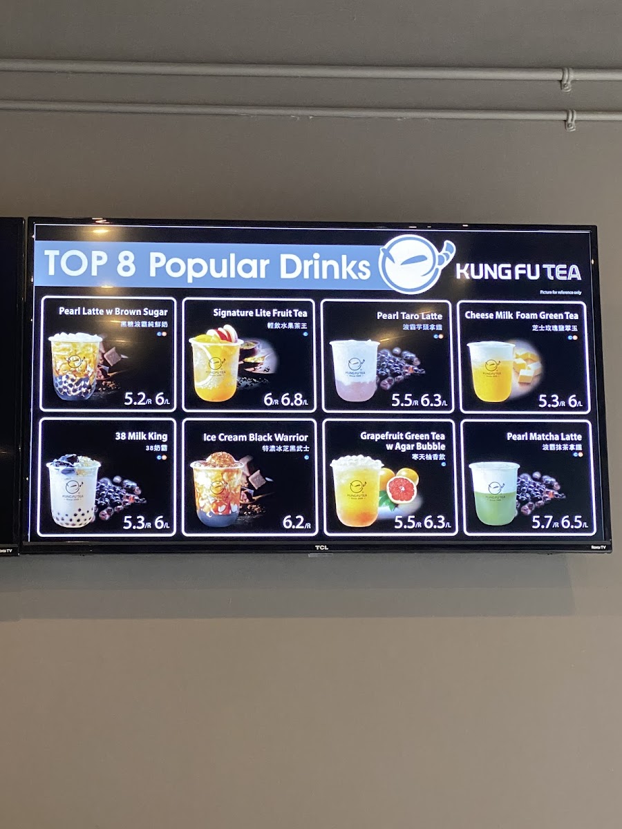 Menu Kung Fu Tea Ottawa-8