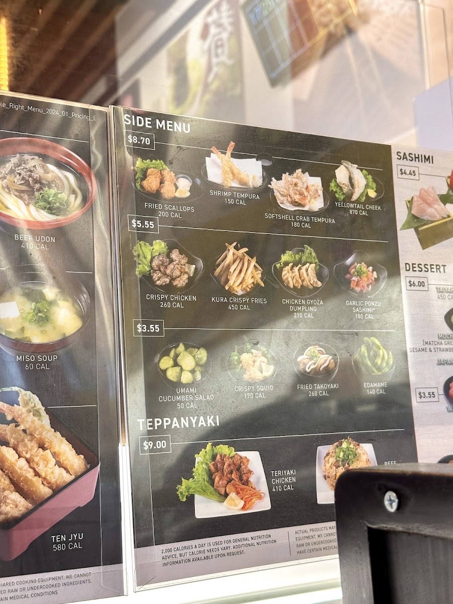 Menu Kura Revolving Sushi Bar-10