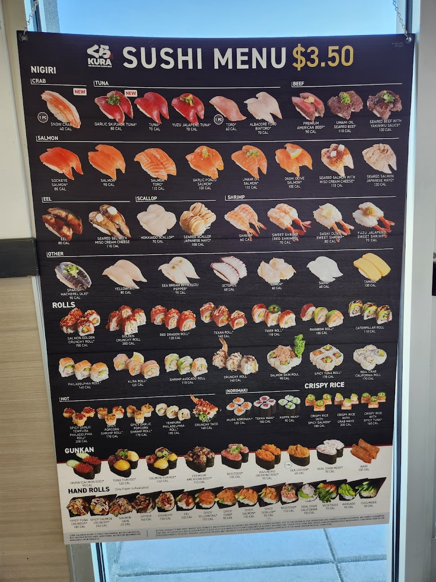 Menu Kura Revolving Sushi Bar-6