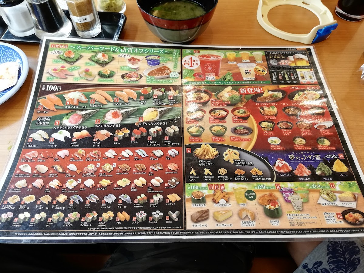 Menu Kura Sushi Takefu-8