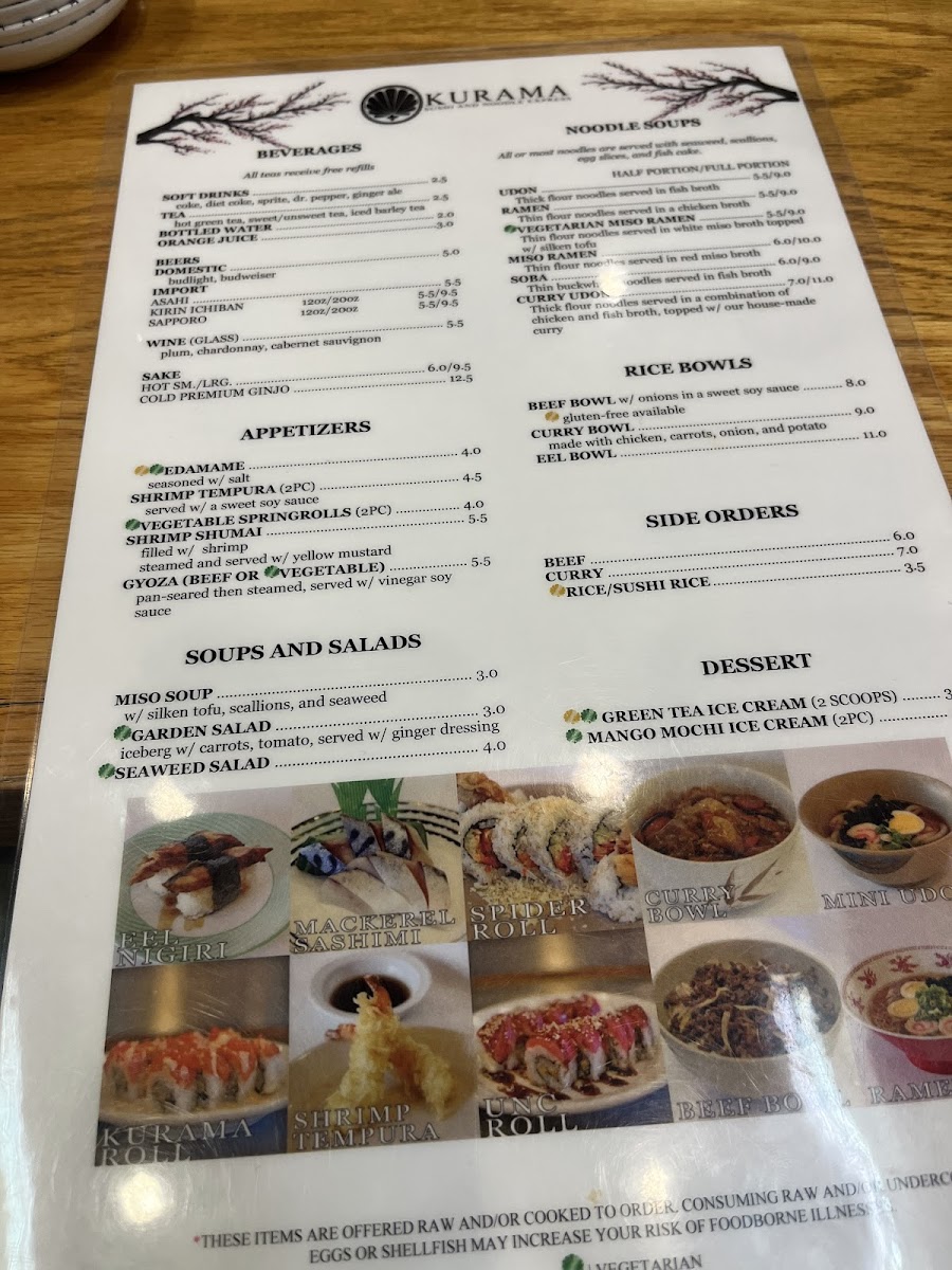 Menu Kurama Sushi & Noodle Express-4
