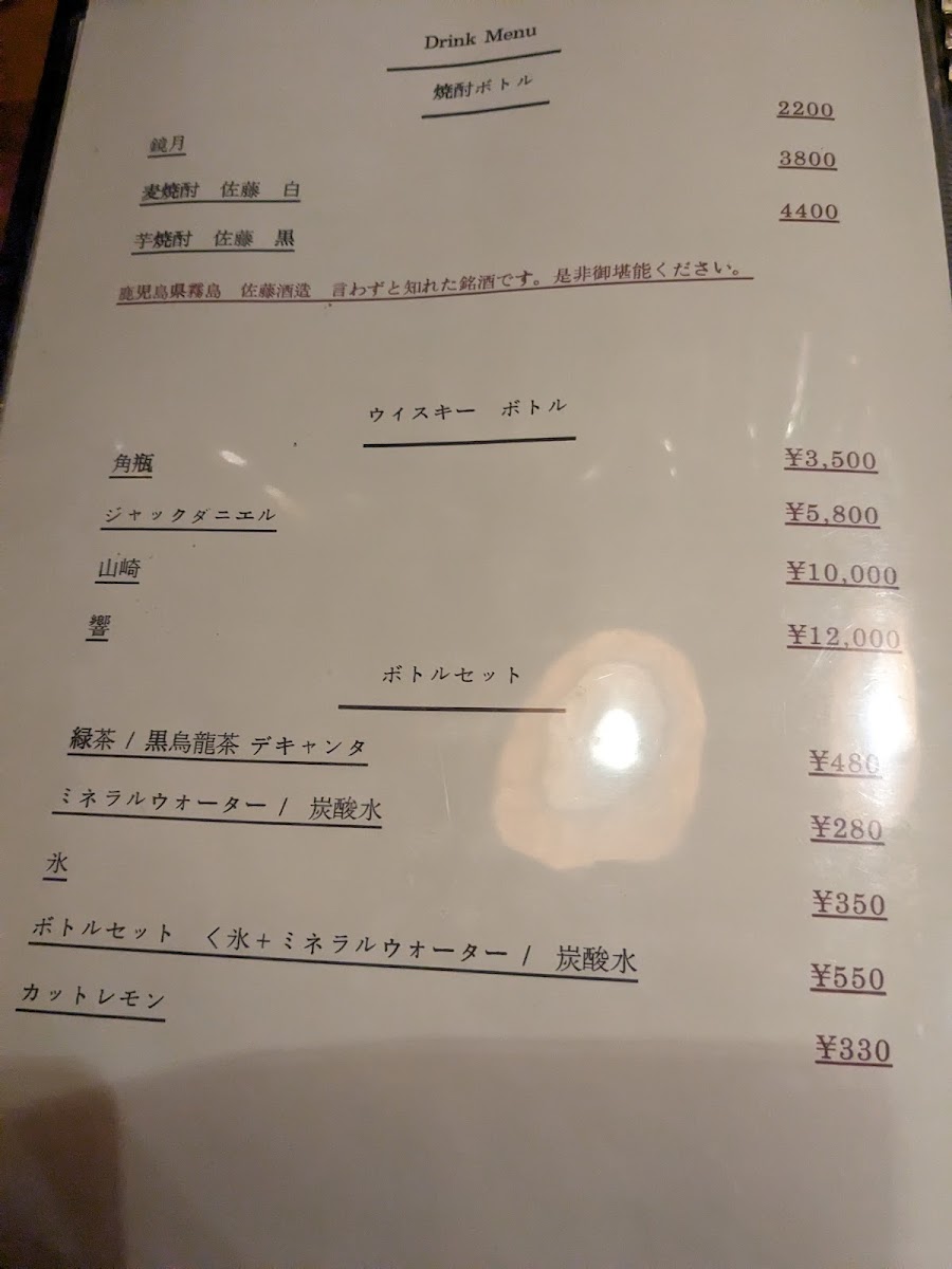 Menu Kuraya-4
