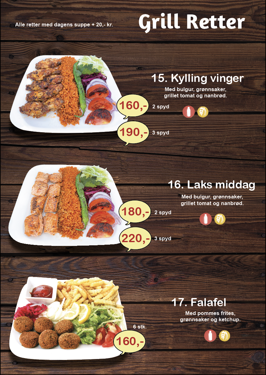 Menu Kurdernes Grillhus Drammen As-2