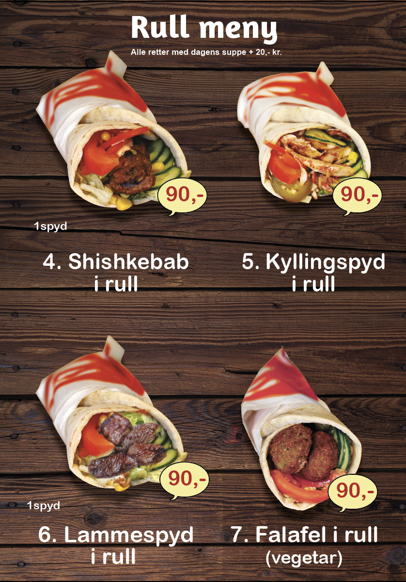 Menu Kurdernes Grillhus Drammen As-6