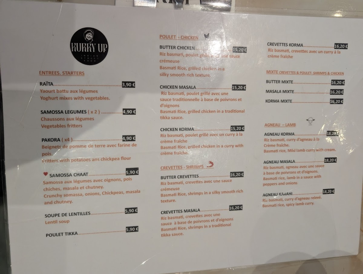 Menu Kurry Up-1