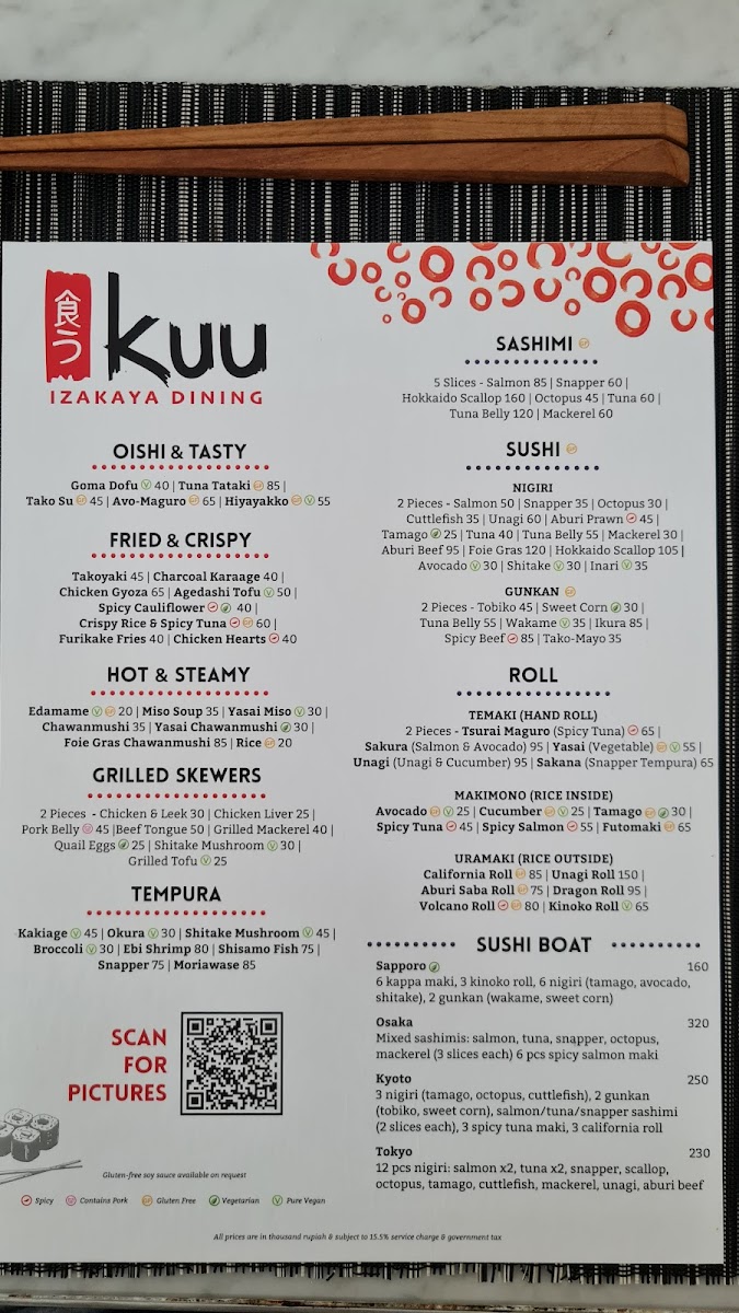 Menu Kuu Izakaya Dining-7