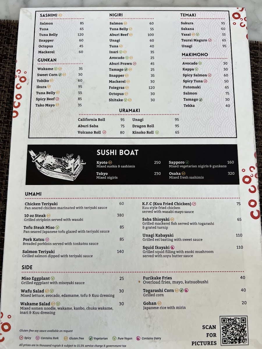 Menu Kuu Izakaya Dining-8