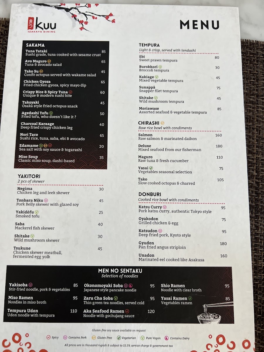 Menu Kuu Izakaya Dining-9