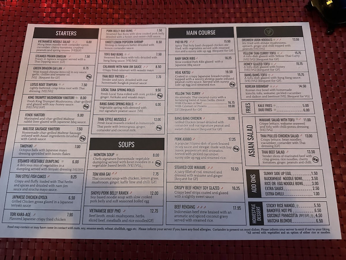 Menu Kuya Asian Restaurant-2