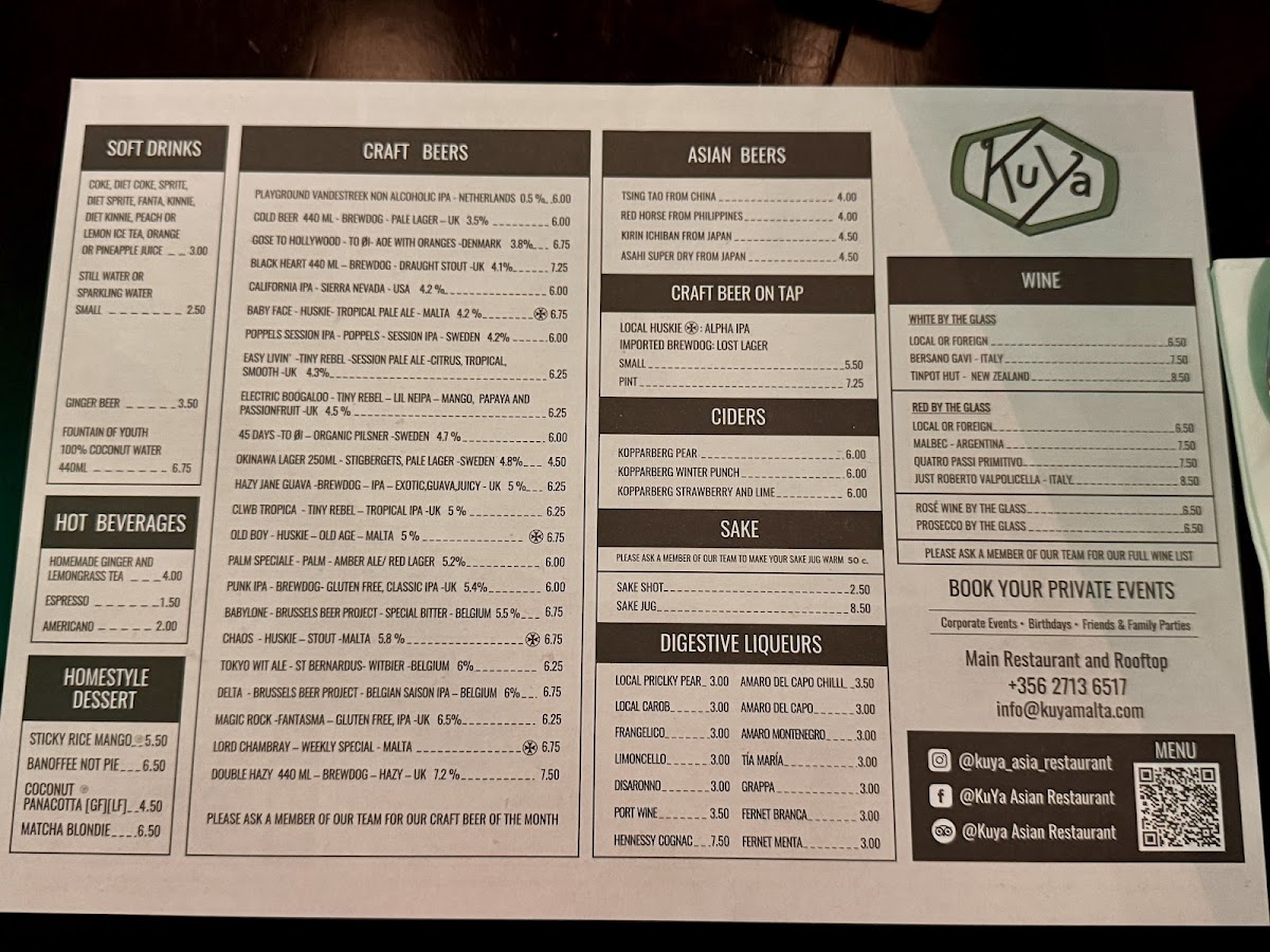 Menu Kuya Asian Restaurant-5
