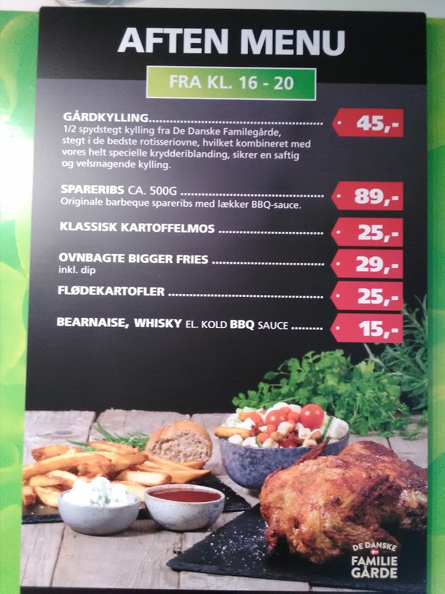 Menu Kylling & Co Herning-6