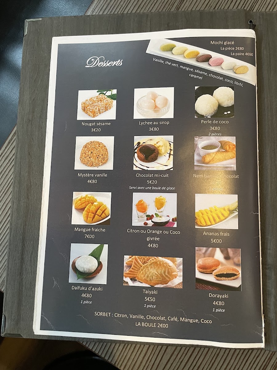 Menu Kyo Fuji-4