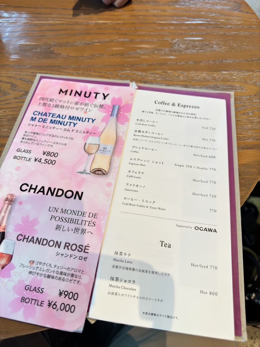Menu Kyoto Modern Terrace-6