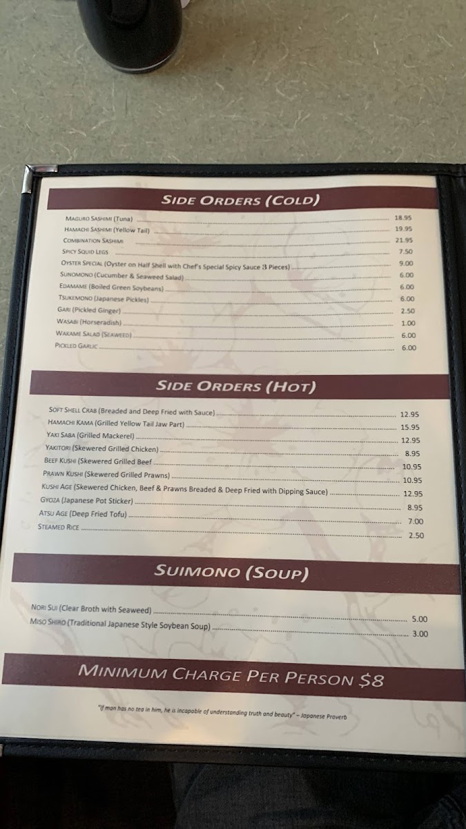 Menu Kyoto Restaurant-5
