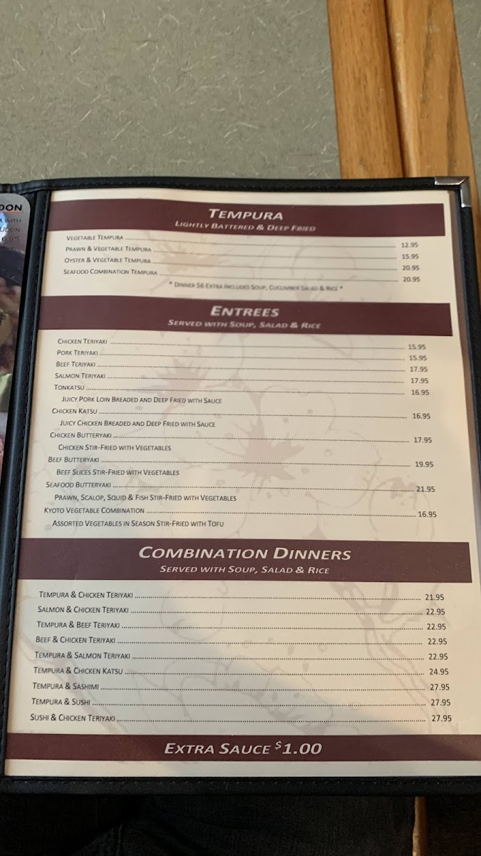 Menu Kyoto Restaurant-6