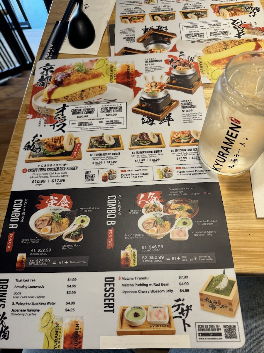 Menu Kyuramen- Falls Church-4