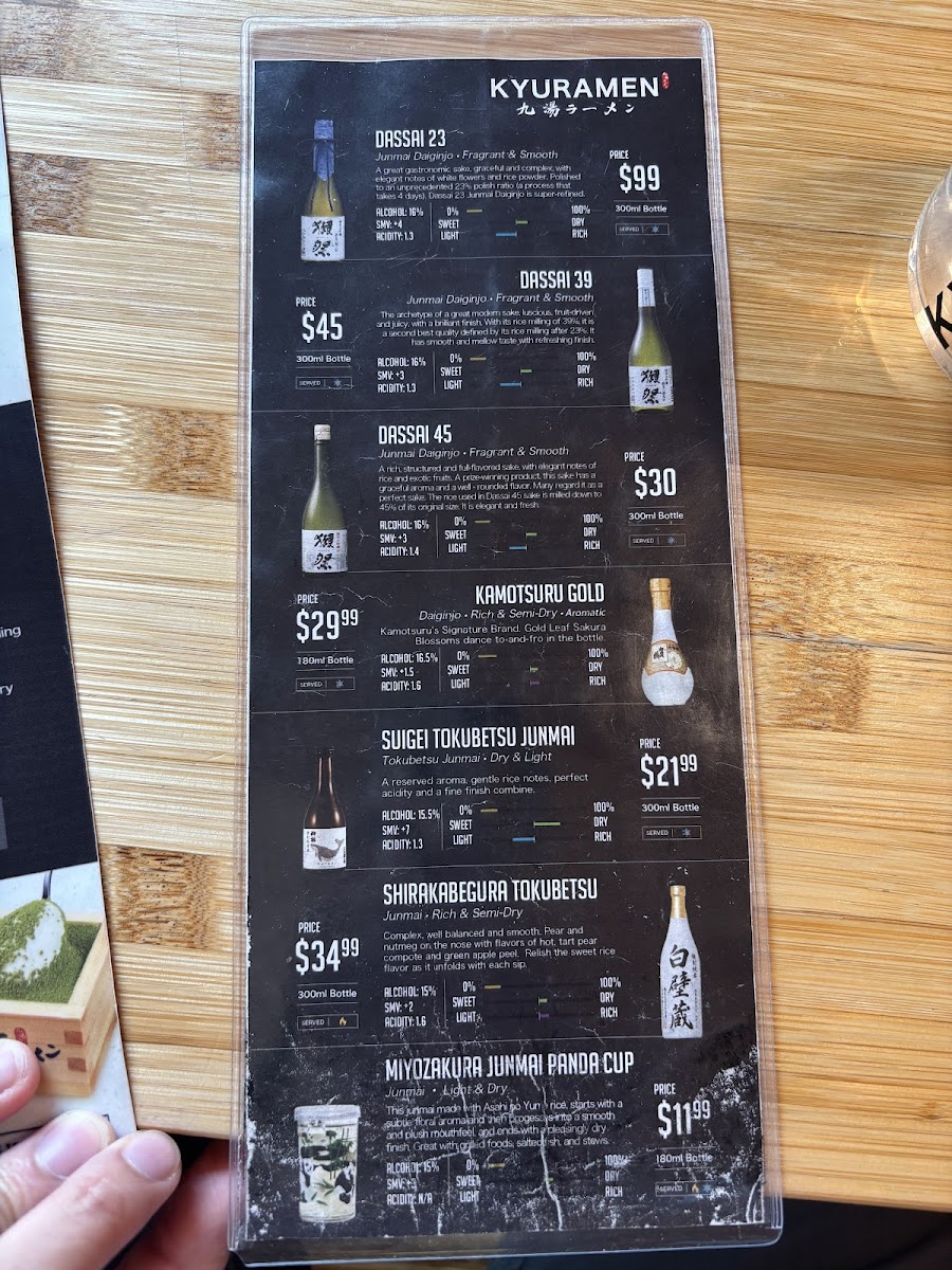 Menu Kyuramen- Falls Church-6