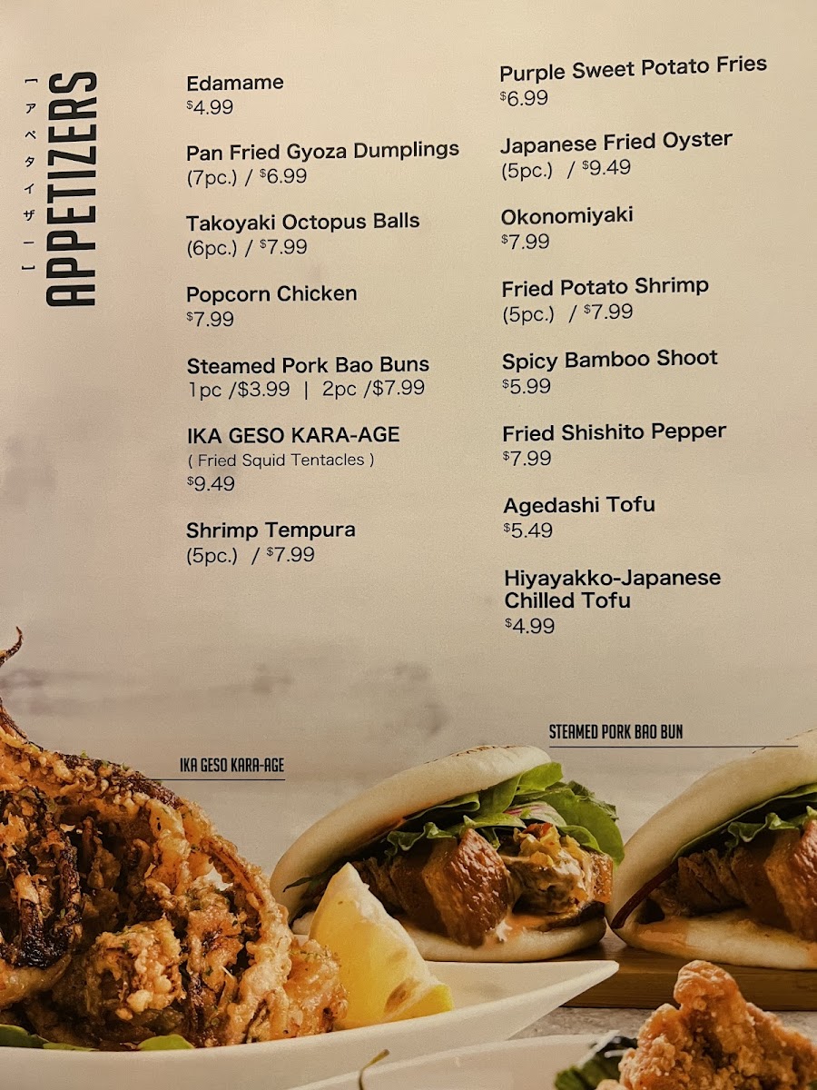 Menu Kyuramen Park Slope, Brooklyn-5