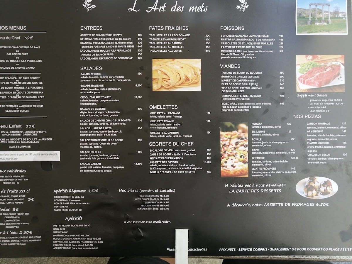 Menu L Art Des Mets-5
