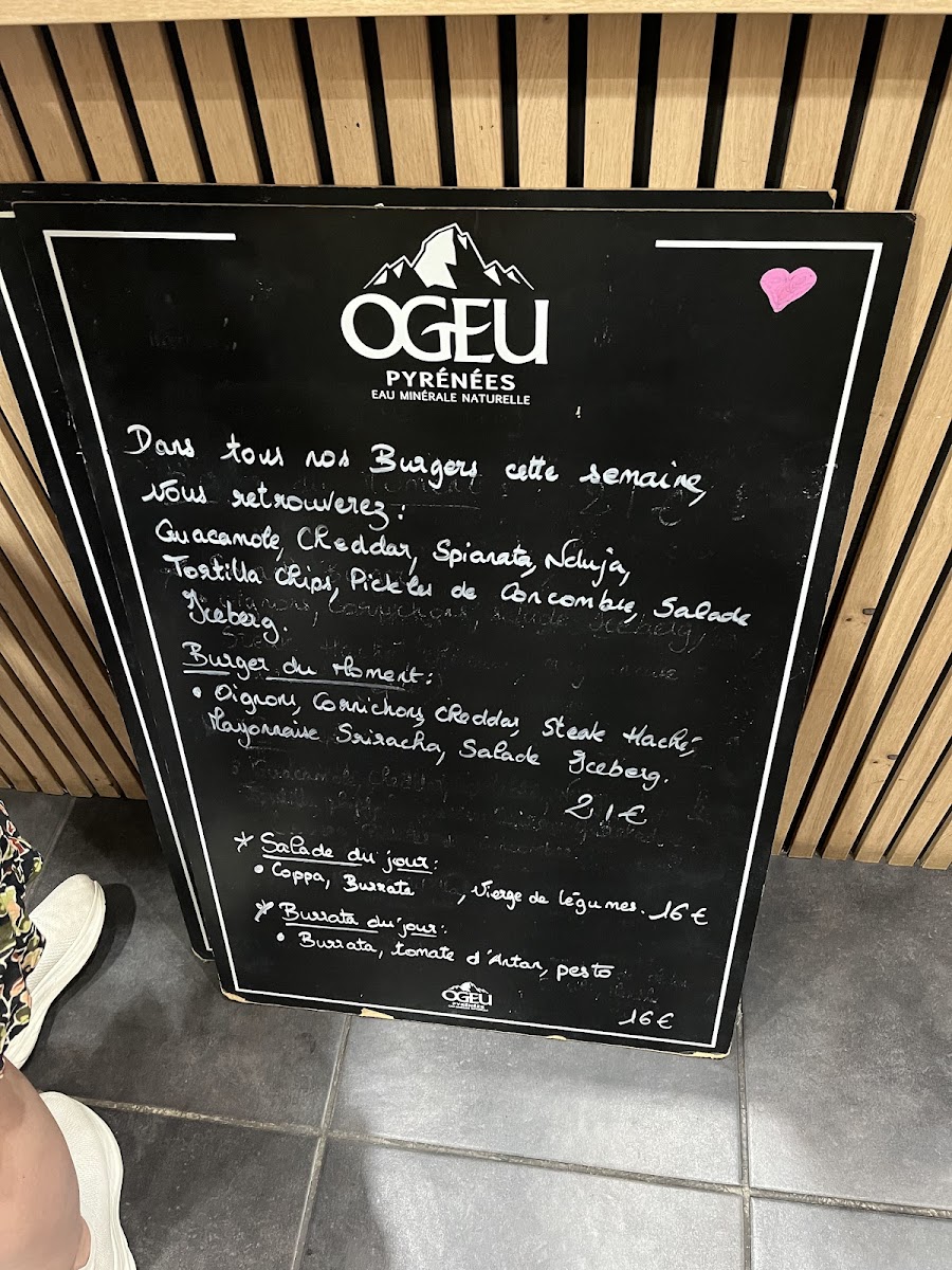 Menu L Atelier Du Burger-2