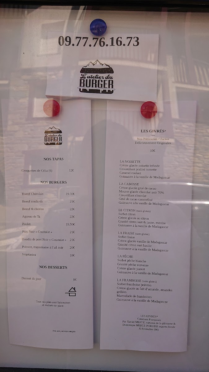 Menu L Atelier Du Burger-4