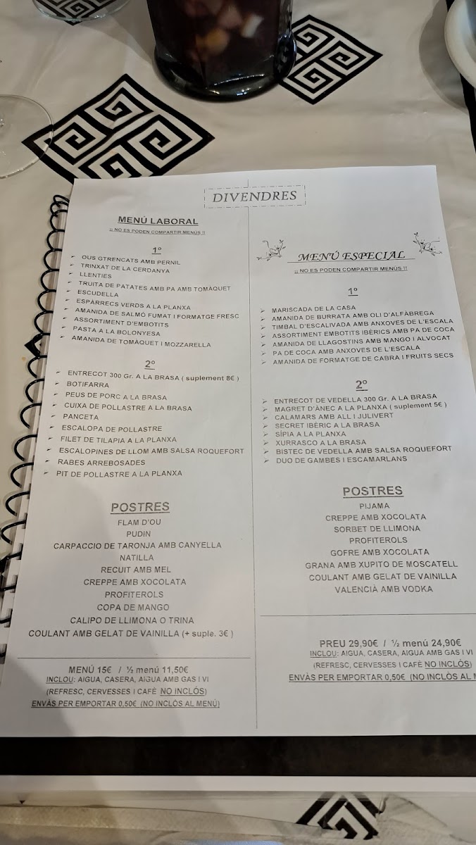 Menu L' Avi Pep Restaurant-1