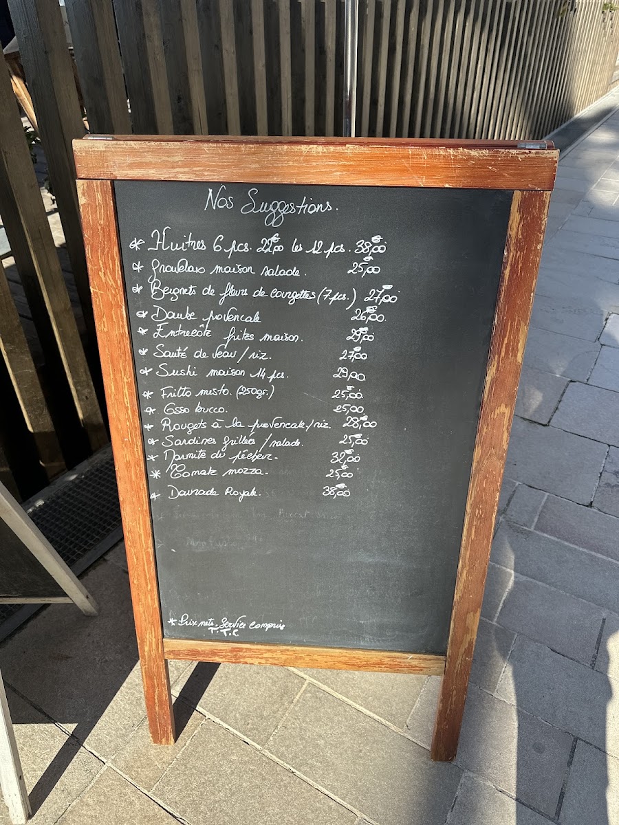 Menu L' Effet Mer Plage-2