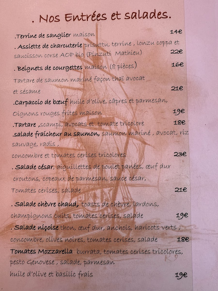 Menu L' Escale-1