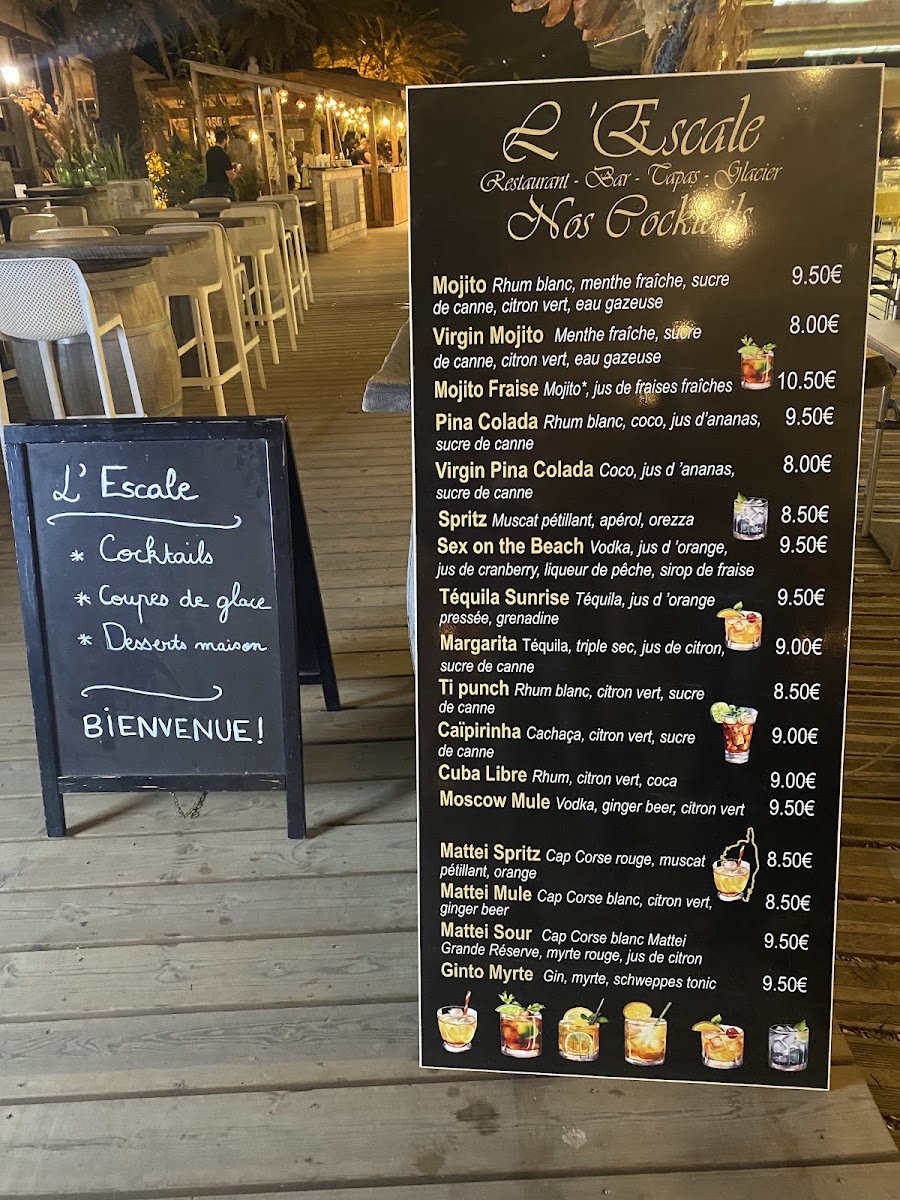 Menu L' Escale-8