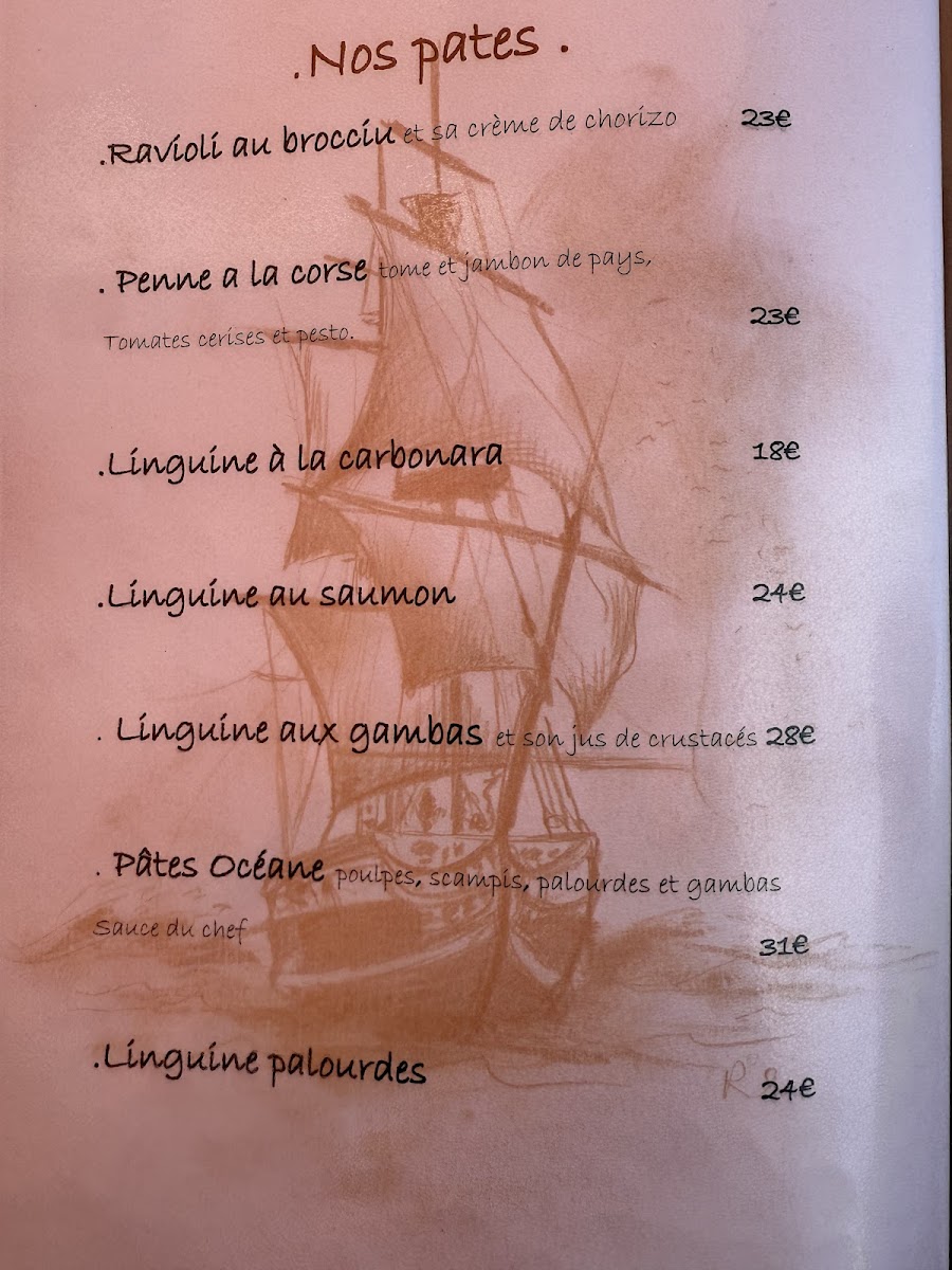 Menu L' Escale-9