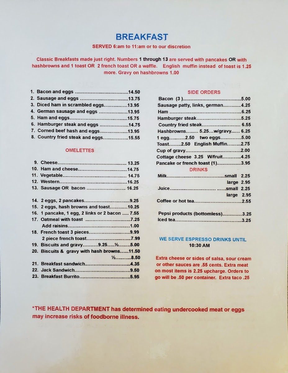 Menu L & R Cafe-2