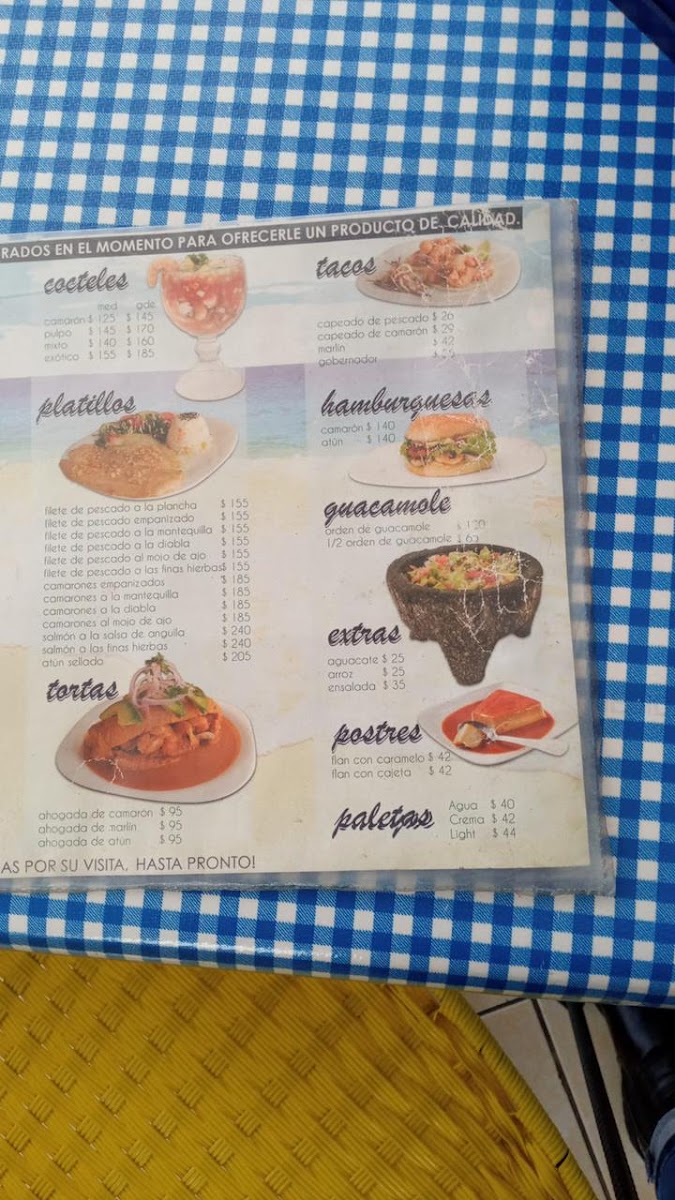 Menu La Almeja Exótica-6