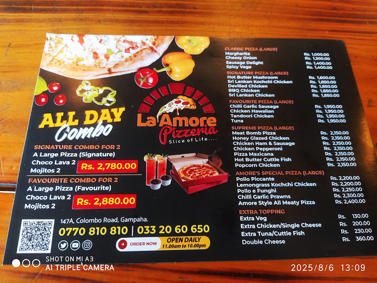 Menu La Amore Pizzeria-3