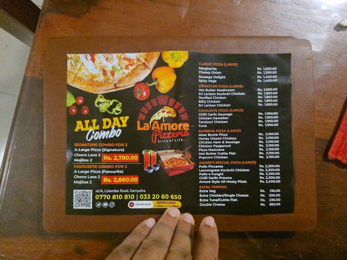 Menu La Amore Pizzeria-5