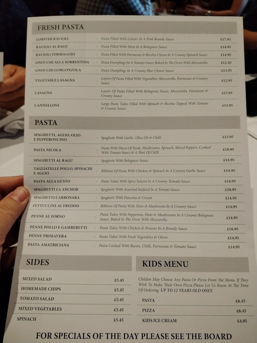 Menu La Anchor-2